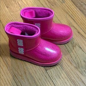 UGG Kids Bright Pink Boots